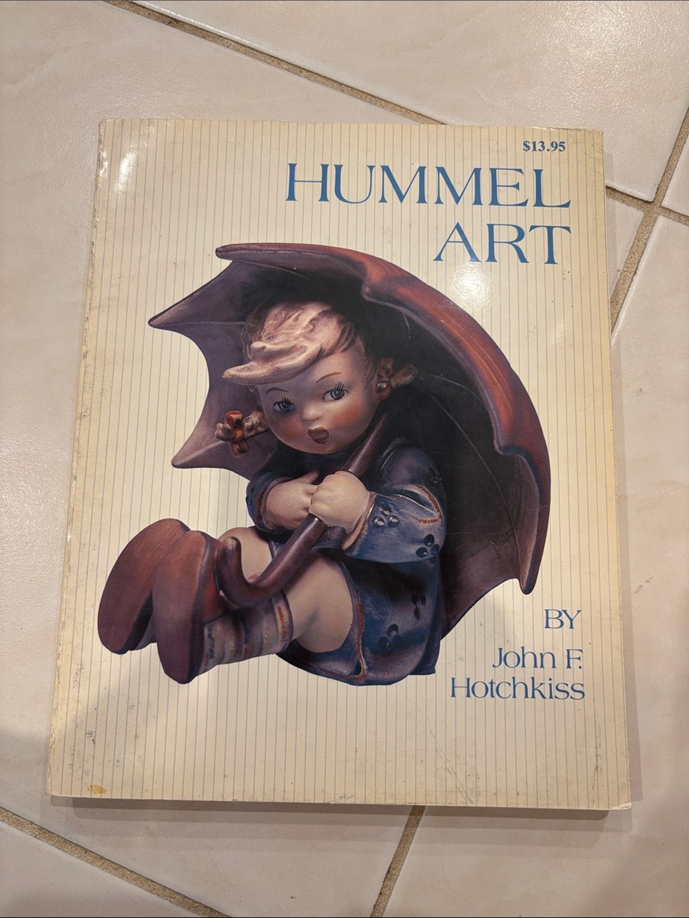Hummel Blue and Cream Art Cover by Hummel